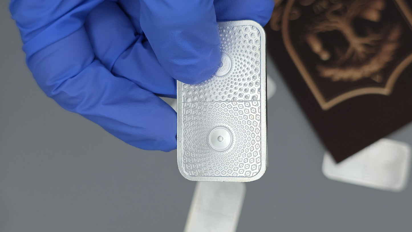 Silver Shield "Duality" 1 oz .999 Pure Silver Bar