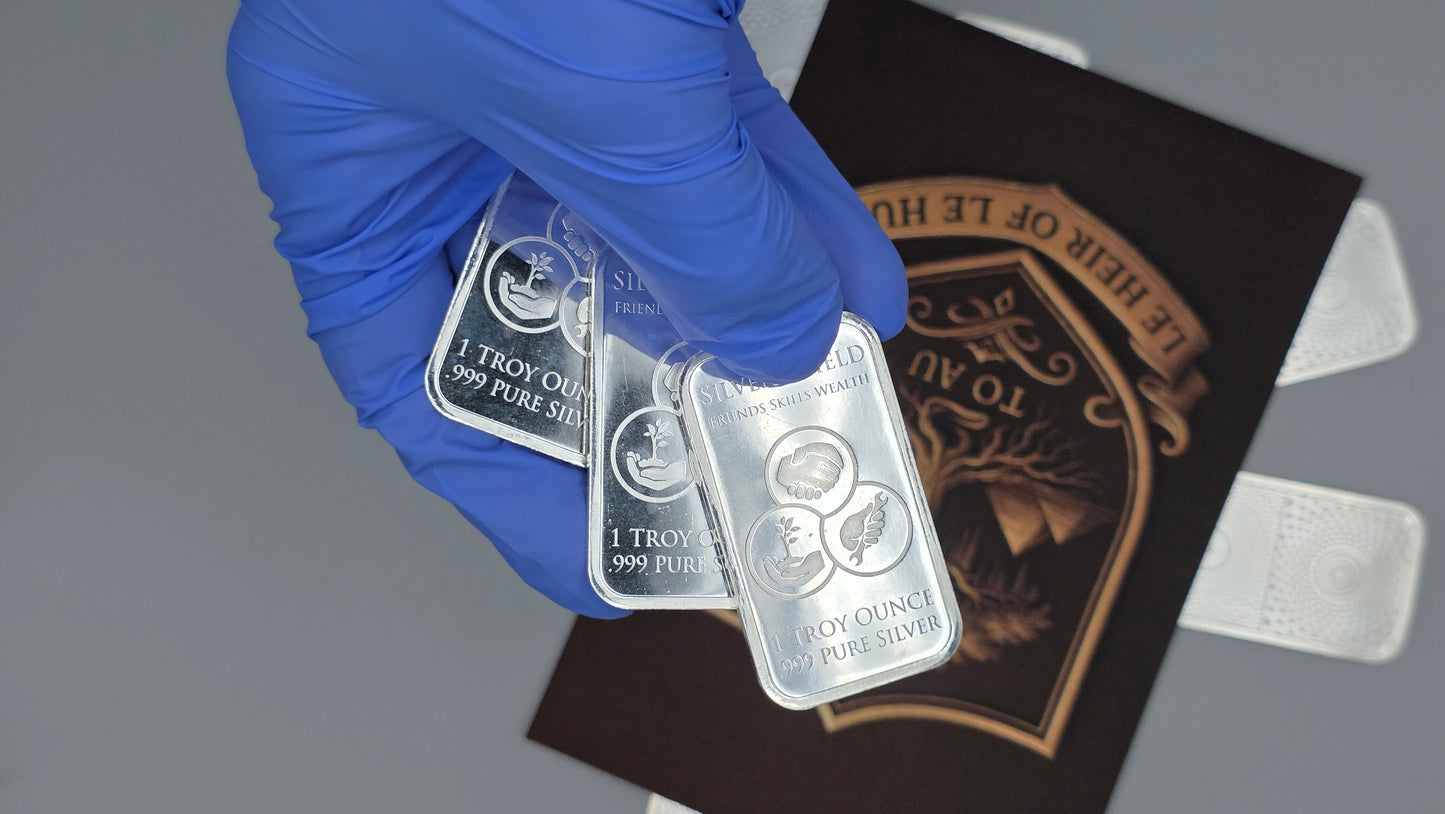 1 oz .999 Fine Silver – “Hue Drop” Collector’s Round