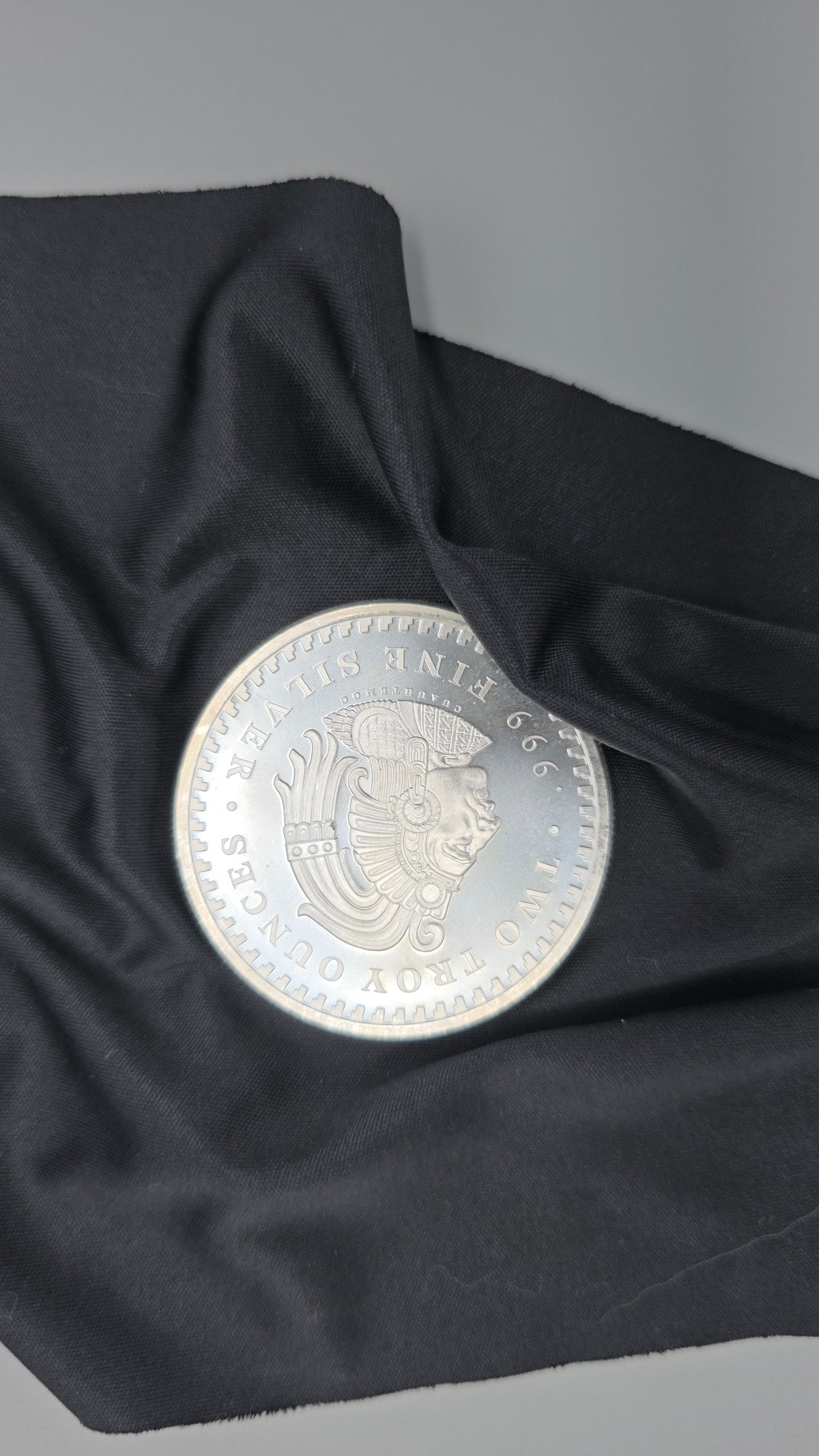 2 oz Aztec Calendar .999 Fine Silver Round - Lehue Exclusive