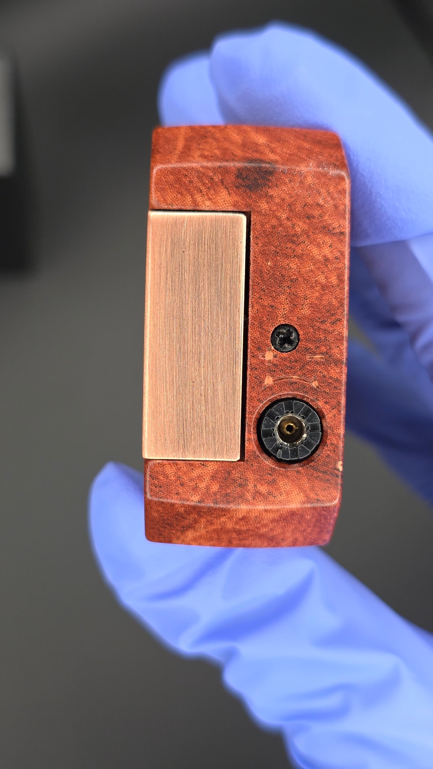 5-in-1 Torch Lighter | Dual Jet Flame | Refillable Butane | Cutter + Punch + Holder | Woodgrain Finish