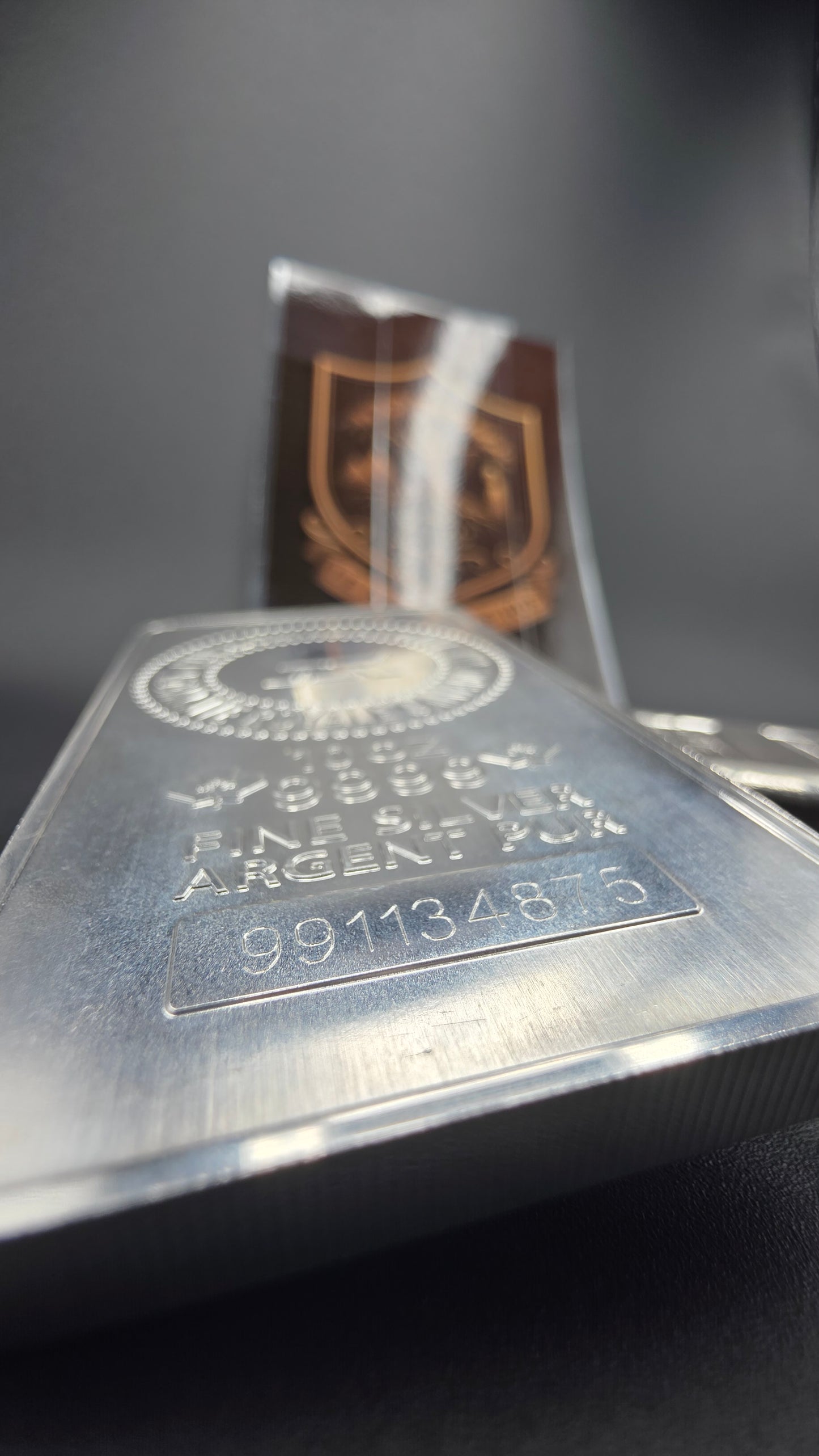 10 oz Royal Canadian Mint .9999 Fine Silver Bar - RCM Hallmark