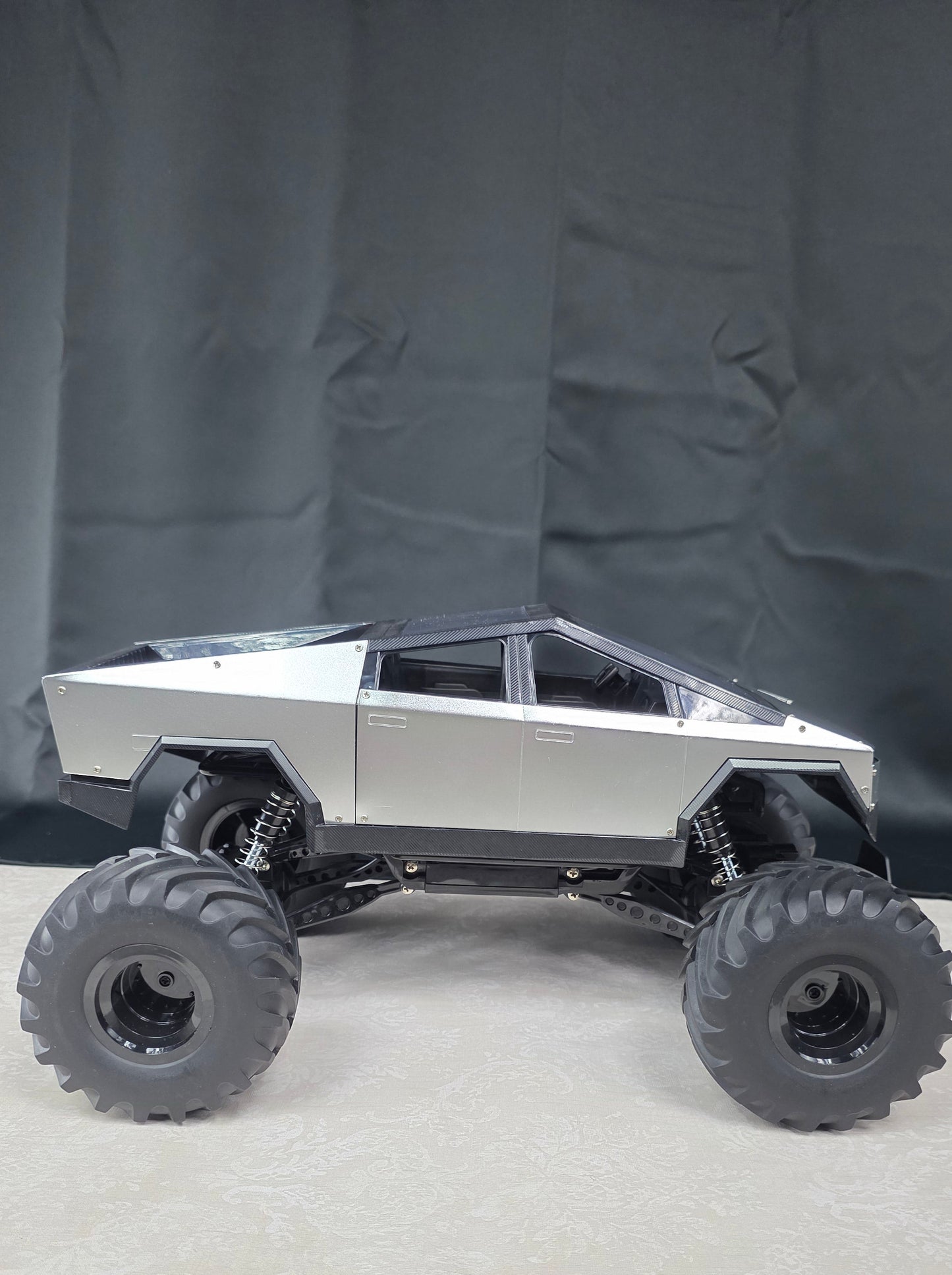 NQD 1:8 Big Cybertruck – XXX-Large 4WD Off-Road RC Truck with LED Headlights, Dual Motors, and Alloy Body | Shop LeHue Marketplace