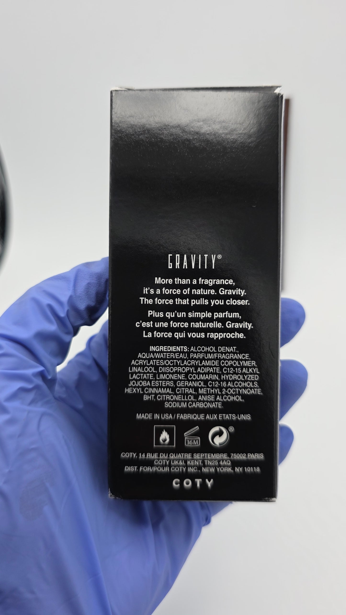Gravity Cologne Spray for Men – 1.7 fl oz / 50 mL