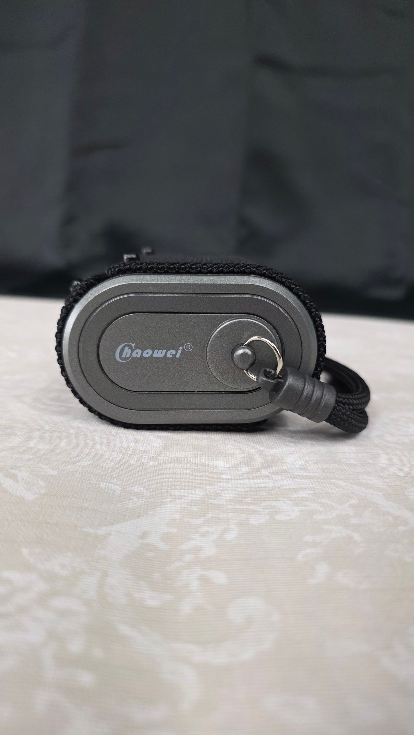 Chaowei Portable Bluetooth Speaker | IPX67 Waterproof + Dustproof | Punchy Bass, AUX + TF Card Support | 5H Playtime, Outdoor Wireless Mini Speaker – Black