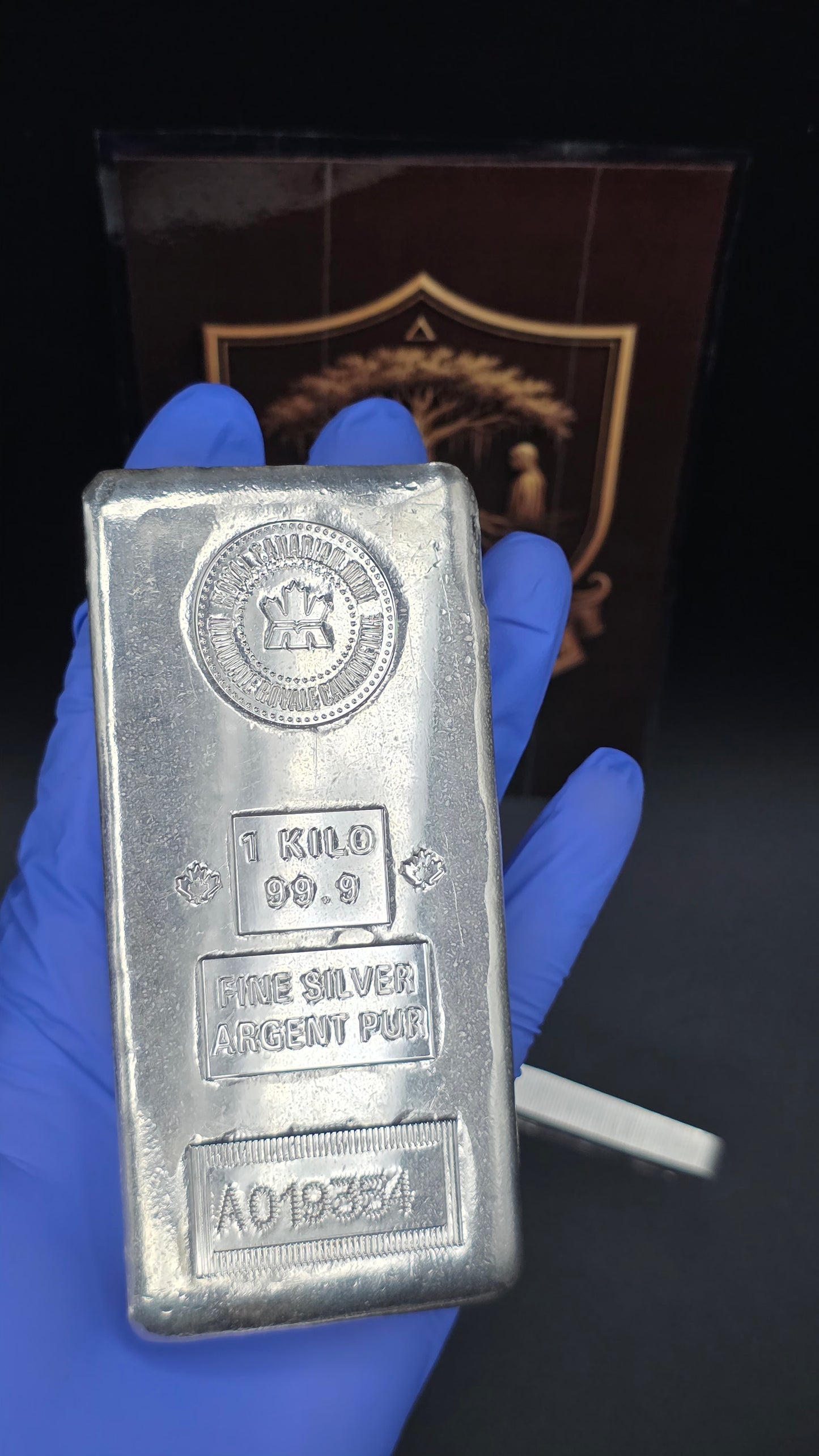 1 Kilo of Royal Canadian Mint .9999 File Silver - BANK/DEALER GRADE