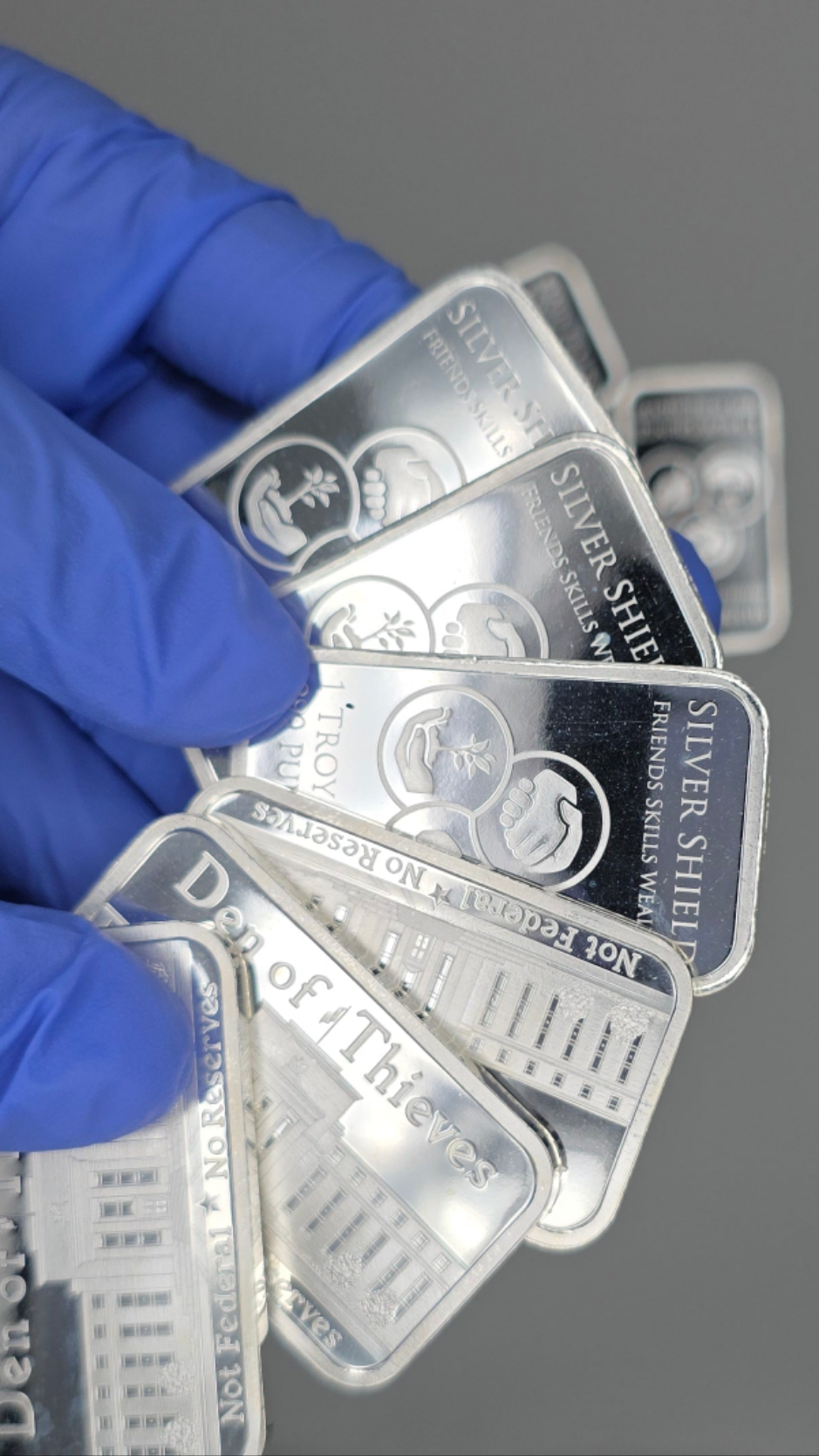 1 oz .999 Fine Silver – “Hue Drop” Collector’s Round