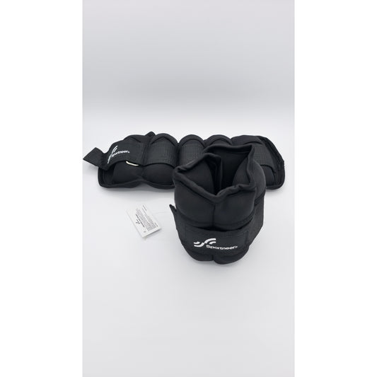 Sportneer Adjustable Ankle Weights – Pair (5 lbs Each)