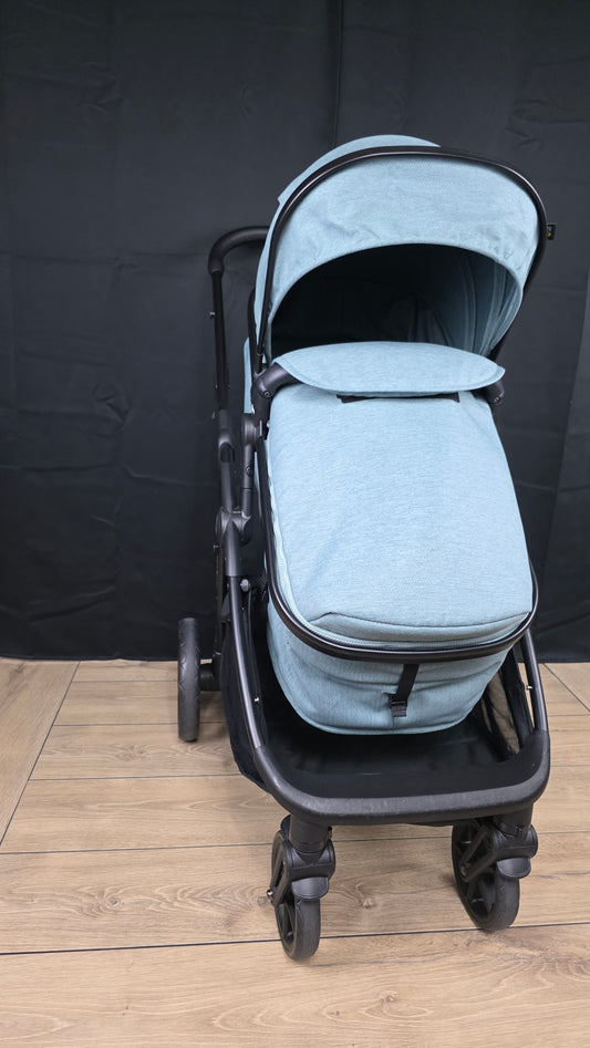 Mompush Wiz 2-in-1 Stroller – Sage Green (Used, Like New)