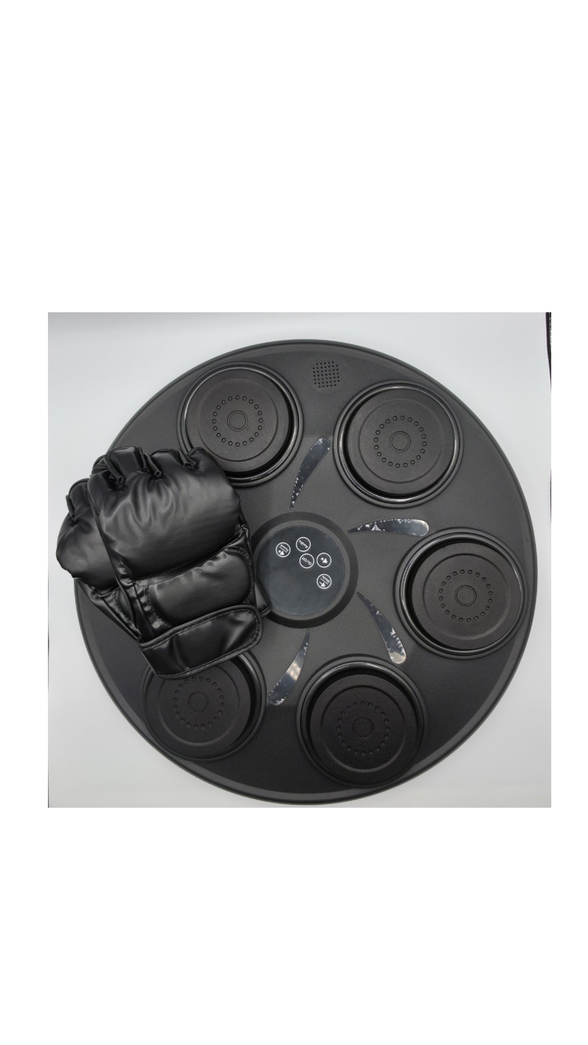 Smart Bluetooth Music Boxing Trainer with Gloves – Wall Mounted Reflex and Rhythm Punch Machine | LED Light Target, App-Synced Training Pad for Home Gym or Fitness Studio