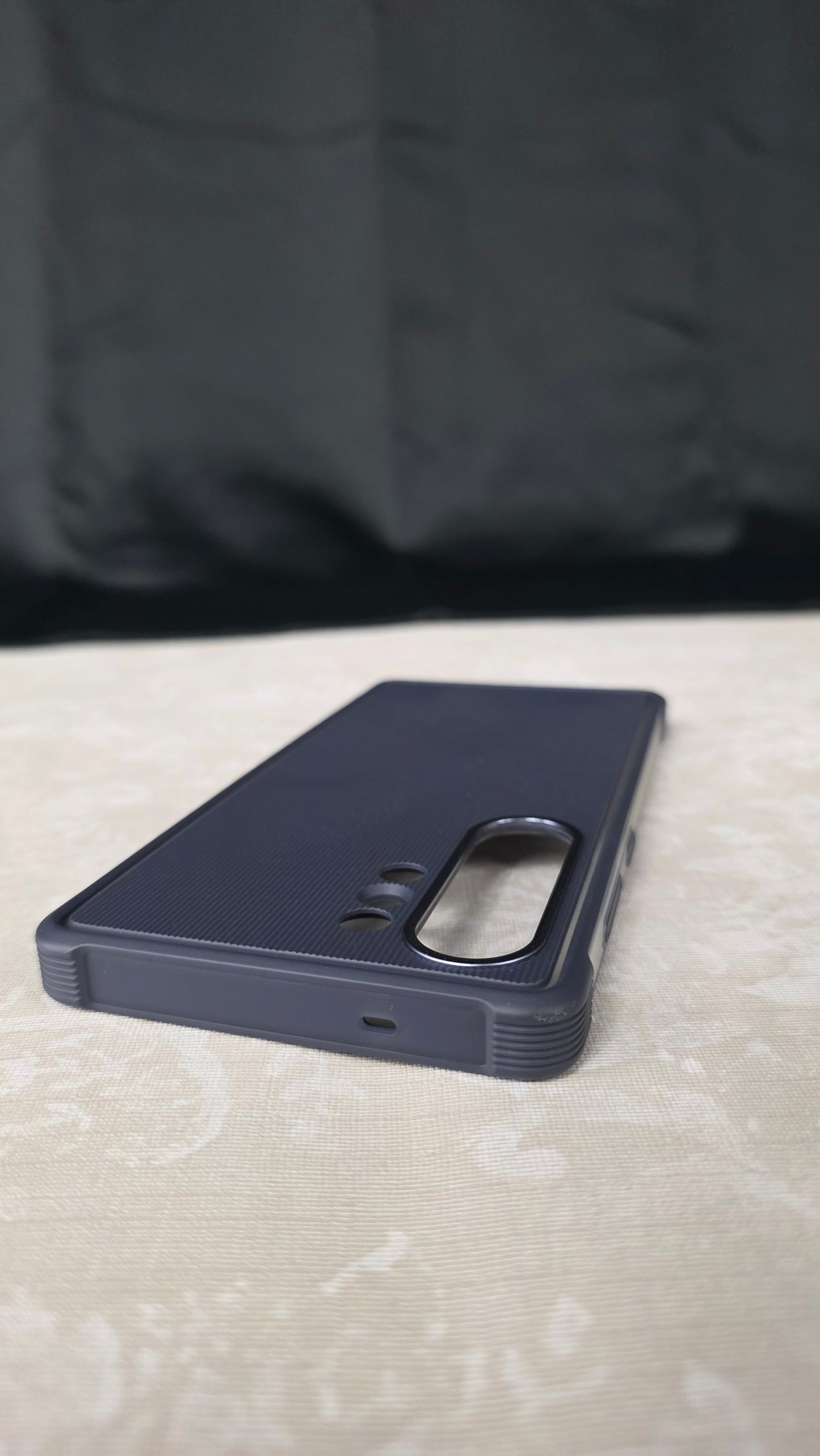 Samsung Galaxy S25 Ultra Case — Midnight Graphite Protective Silicone Cover | Used, Clean