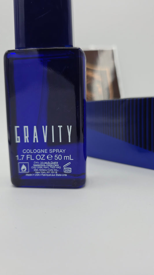 Gravity Cologne Spray for Men – 1.7 fl oz / 50 mL